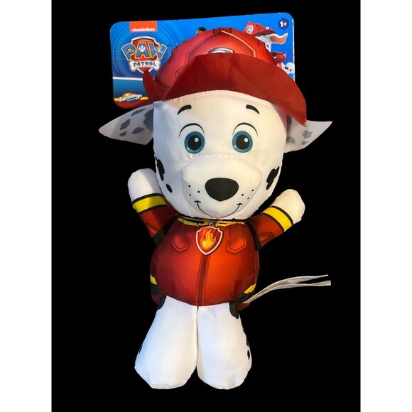 Paw Patrol Marshall Swim Huggable Plush Toy NEW + DVD Bundle Nickelodeon - Picture 4 of 7